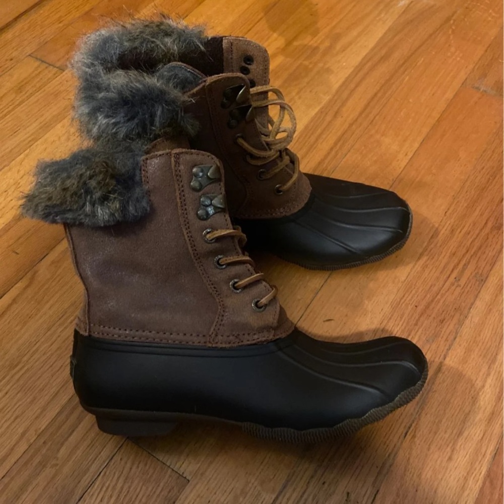 Sperry duck boots womens Like new